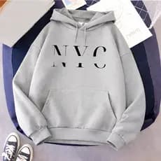 blusa de frio moletom agasalho com estampa masculino new york do pp ao gg