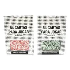 2 Baralho Copag 54 Cartas Poker Truco Naipe Grande Plástico