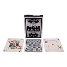 Baralho Plastico Copag Texas Holdem Poker Naipe Grande Preto
