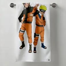 Toalha Banho Infantil Naruto Shippuden Sasuke Macia Praia Piscina Toalha De Praia Presente Menino