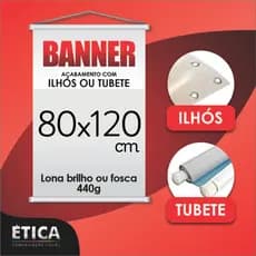 Banner Personalizado 80x120 cm