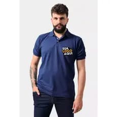 Camiseta Polo Personalizada Logo Padrão Empresas Corporativo