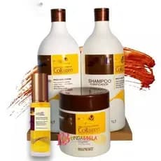 Promoção Kit Shampoo Condicionador Purificador 1L Máscara Hidratação 500g Óleo Reparador 60ml