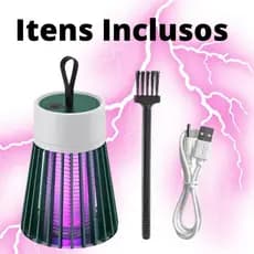 Lâmpada Elétrica Mata-Mosquitos Com Luz UV Usb Recarregável Armadilha Para Insetos Su