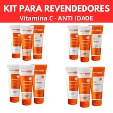 4 Kit Skincare Vitamina C  DERMACHEM REVENDA