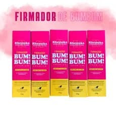 kit 5 Creme Firmador De Bumbum Para Celulite Estria Flacidez Rhenuks