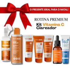 Kit Skincare Completo: Anti idade VITAMINA C Clareador de Manchas Malasma