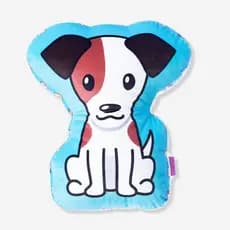 Almofada Formato de Cachorro - I Love Dogs - Zona Criativa