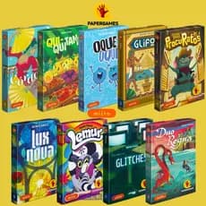 Jogos PaperGames Micro Originais – Duo Regna, ProcuRatos, O Quê O Quê, Glifos • Pronta Entrega