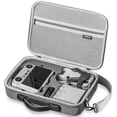 Compatível com a maleta de transporte DJI MINI 4 PRO RC2, inclui controle remoto de tela e capa protetora de ombro único