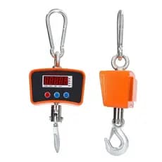 Balança Digital 500 Kg Guindaste Industrial Lcd Recarregável