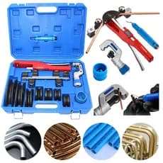 Kit Curvador Tubos Cobre 1/4 A 7/8 + Rebarbador + Cortador