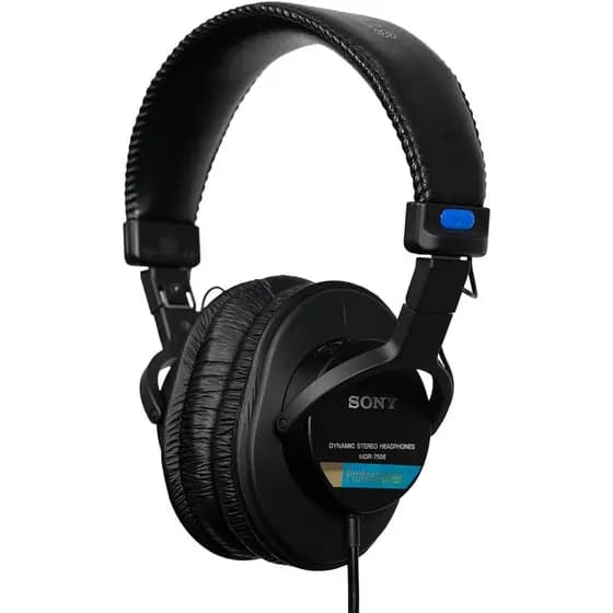 Fone de ouvido Sony MDR-7506 com fio, preto
