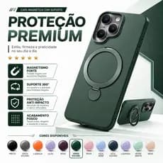 Capa Galaxy S24 S25 S26 FE Edge Plus Ultra Anti Impacto Com Anel 360° Suporte