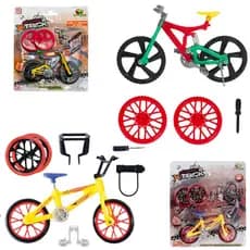 kit com 2 super  brinquedos bicicleta de dedo com acessórios Perfeito para Manobras incriveis