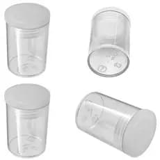50 Unidades Frasco Potinho De Glitter j7 Potinho C Tampa 7ml