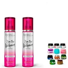 Kit 2 Bye Bye Volume No Frizz Liso Mágico Forever Liss 200ml