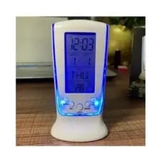 Relógio de Mesa Digital Com Alarme Termômetro e Calendário