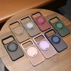 Capa Capinha Para Iphones 16 Pro Max e 17 Pro Max Com Magsafe Giratorio e Apoio
