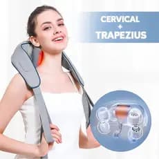 Massageador De Pescoço Inteligentes De Compressão Sem Fio Alívio De Dor MEGGAFLEX