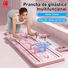 Prancha multifuncional 9 em 1 para Pilates e Abdômen | Treinamento completo, dobrável e portátil