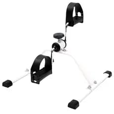 Mini Bicicleta Ergométrica Fisioterapia Bike Pedal Exercitador Branca