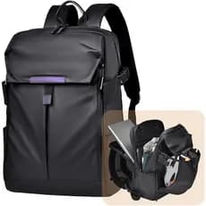 Mochila de Viagem Impermeável Reforçada Para Masculina Feminina, Mochila Executiva Multifunções Para Computador Portátil