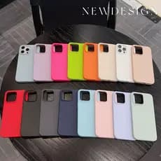 Capa Capinha Silicone e IPhone modelo 14 Várias cores , Ótima qualidade