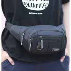 Bolsa Cintura Impermeável Grande Capacidade para Celular e Carteira