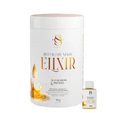 MÁSCARA RECOVERY ELIXIR EFEITO IMEDIATO 1Kg  + BRINDE - S&O PROFESSIONAL