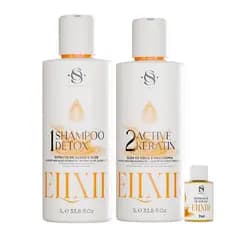 KIT PROGRESSIVA ELIXIR LISO ESPELHADO 1L + BRINDE - S&O PROFESSIONAL