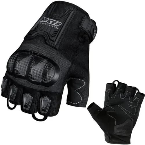 Luva Moto Fit 1/2 Dedo X11 Verão Reforçada