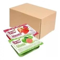 Caixa De Geléia Bom Sabor Morango/goiaba 15g Com 144 Sachês