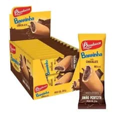 Display Barrinha de Chocolate Bauducco 25g - 20 unidades