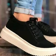 Tenis Feminino Casual Sola Tratorada Luxo JM