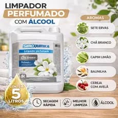 Limpador Perfumado Multiuso Chá Branco 5L