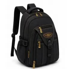 Mochila Lona Reforçada Faculdade Trabalho Kvn Ja9606