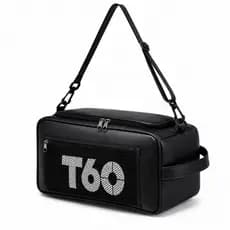 Porta Chuteira T60 Esportiva Couro Sintético Academia Treino