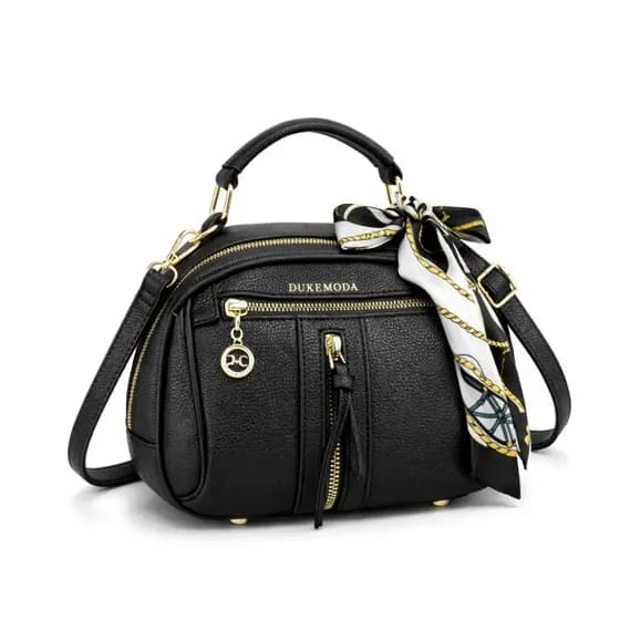 Bolsa Feminina Transversal Com Lenço Luxo Pequena A1049