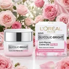 GEL CREME ANTI MARCAS GLYCOLIC BRIGHT DIURNO LORÉAL PARIS 49G