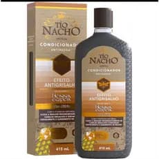 Condicionador Antigrisalho Tio Nacho 415ml - Brilho e Maciez com Ingredientes Naturais