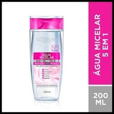 Água Micelar L'Oréal Paris Dermo Expertise 5 em 1 - 200ml