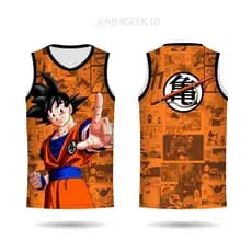 Camisa Camiseta Regata Anime Goku DBZ Broly Estampada Unisex Adulto Infantil