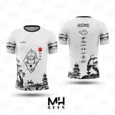 *PERSONALIZE* Camisa Camiseta Anime Pain Naruto Modelo Japão Nome Estampada Unisex Adulto Infantil