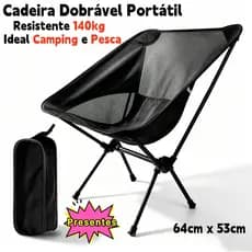 Cadeira Em Alumínio Portátil Dobrável Oxford 600D Ultraleve Praia Camping Pesca Com Bolsa Bask