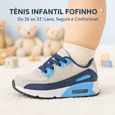 Tênis Escolar Infantil Max Masculino – Solado Antiderrapante e Conforto!