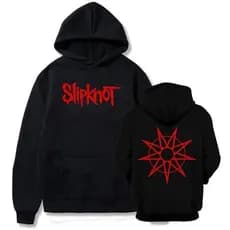 Blusa Moletom de frio  Slipknot Banda De Rock Casaco de Frio  Com capuz ou sem Capuz Casaco de Frio Unissex Sueter Promoção