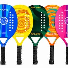 Raquete Beach Tennis XCalante Desempenho Conforto e Durabilidade com Fibra de Carbono