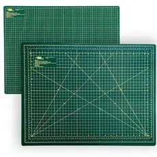 Base De Corte A1 A2 A3 e A4 Dupla Face Verde Costura Artesanato Scrapbook Patchwork Papelaria e Diy