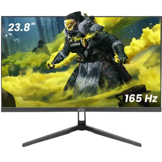 Monitor Gamer LED 23.8 Polegadas Full HD 165Hz 1ms HDMI e DisplayPort Suporte VESA Ângulo 178°
